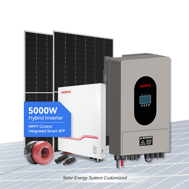 并离⽹储能混合光伏逆变器 ED5000 华阳光电